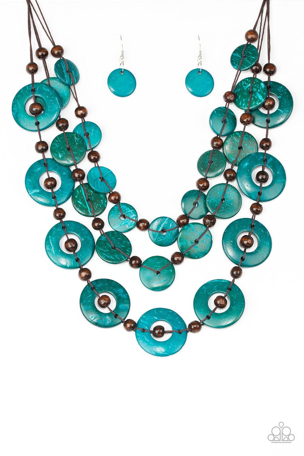 Paparazzi Accessories Necklace Catalina Coastin - Blue