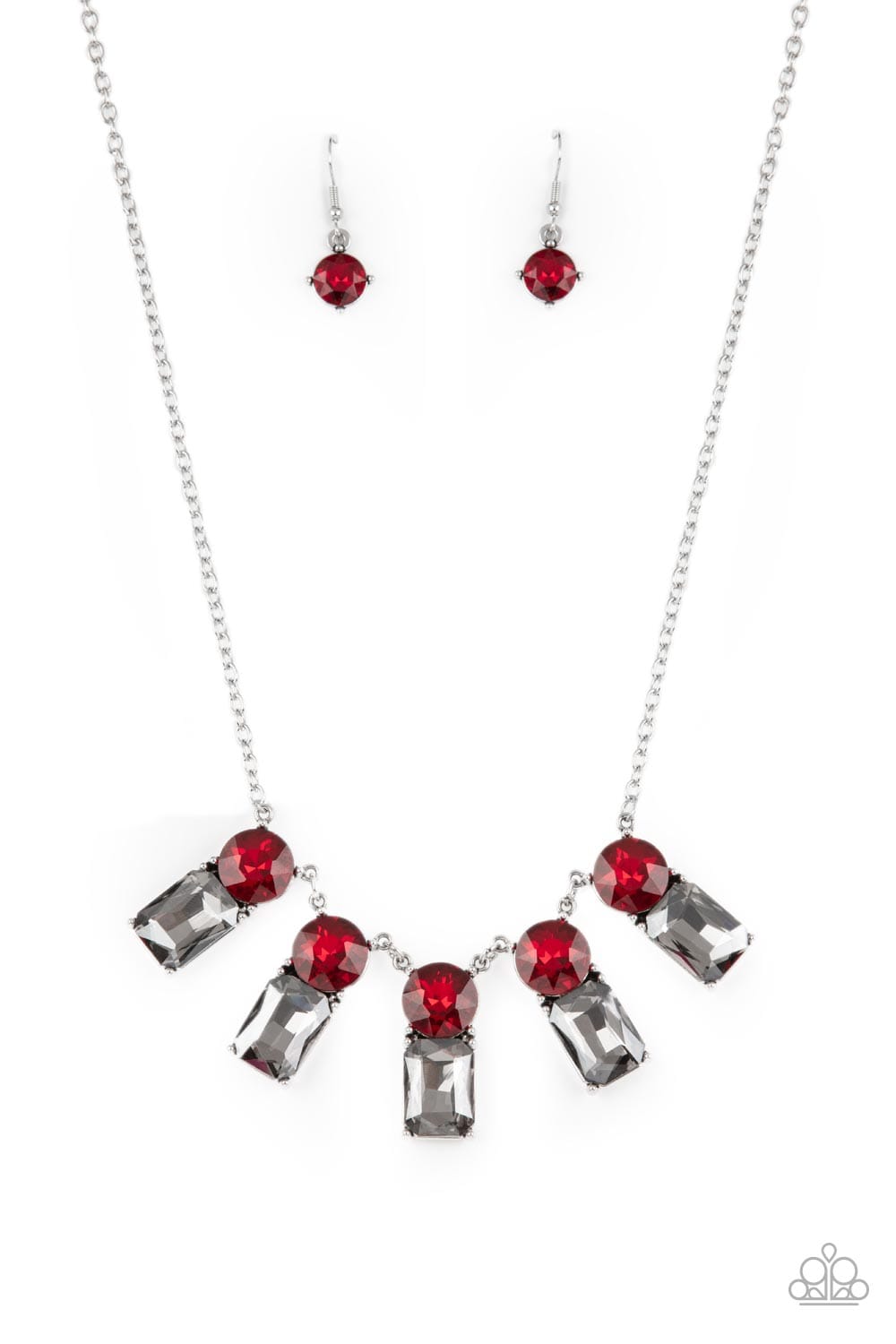 Paparazzi Accessories Necklace Celestial Royal - Red