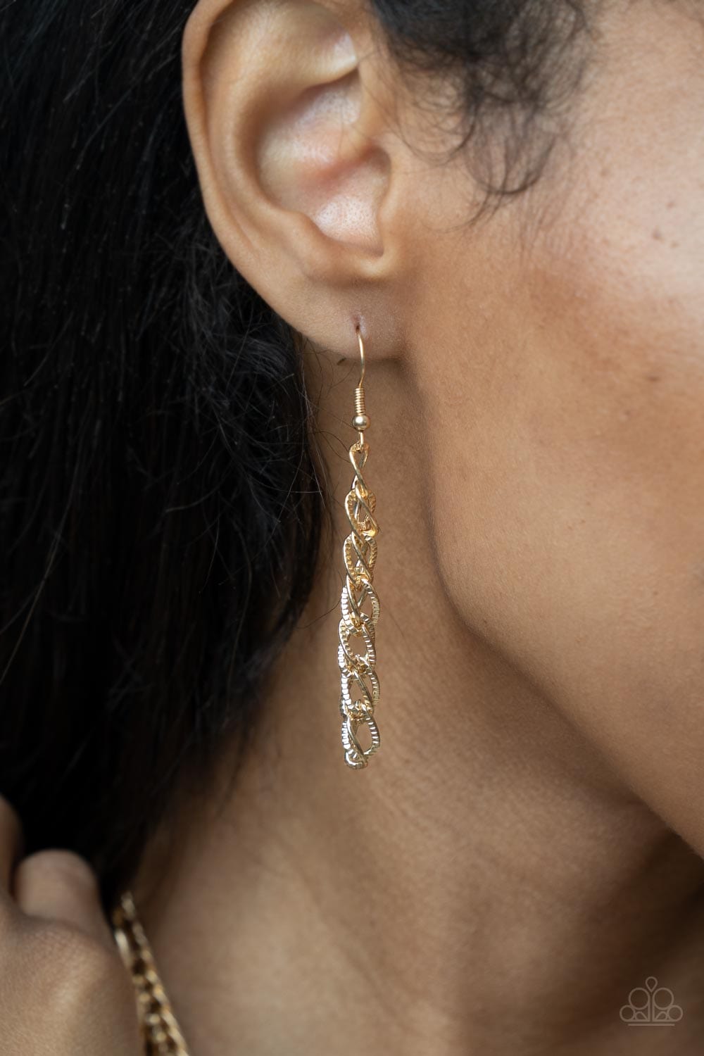 Paparazzi Accessories Necklace Chain of Champions - Gold