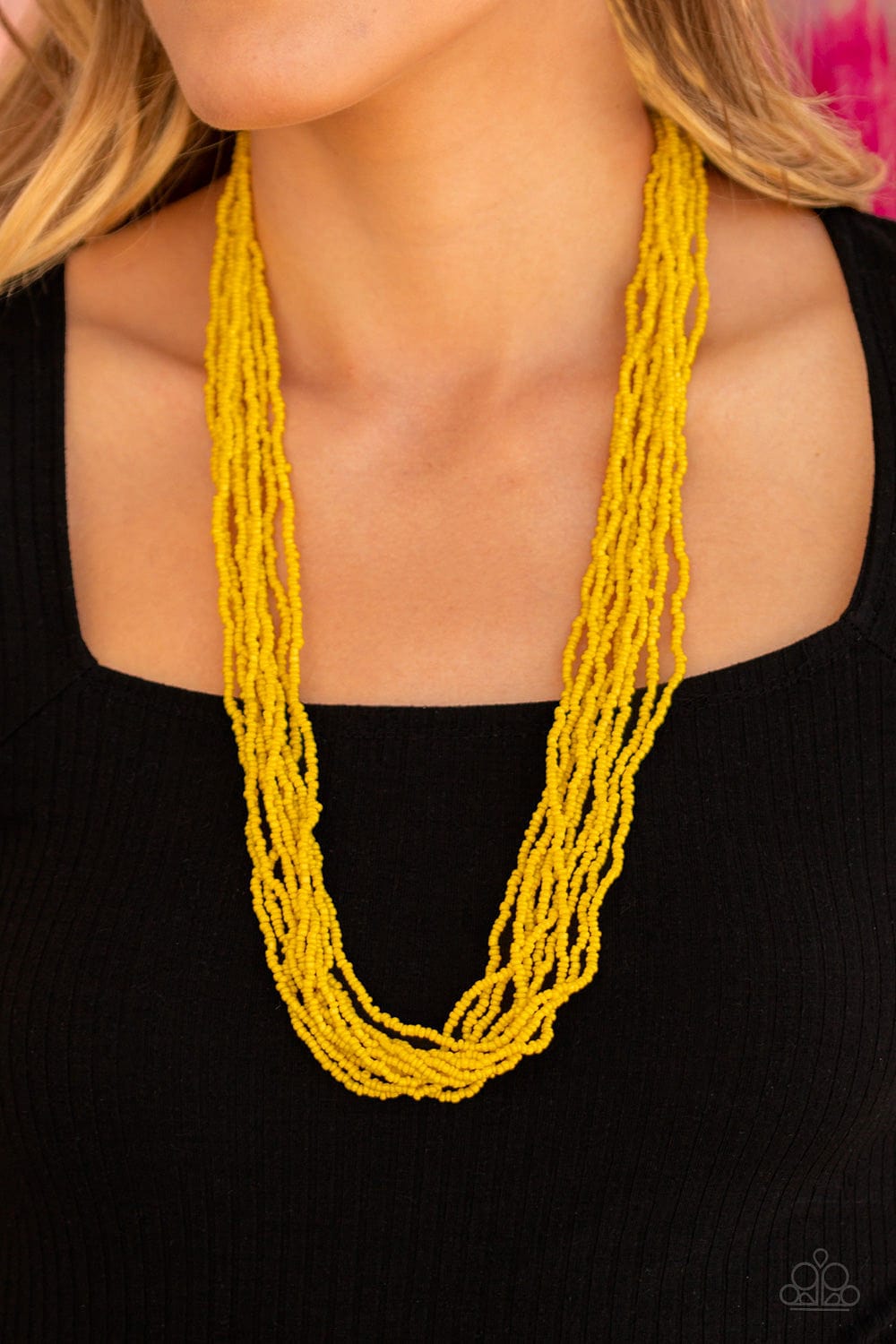 Paparazzi Accessories Necklace Congo Colada - Yellow