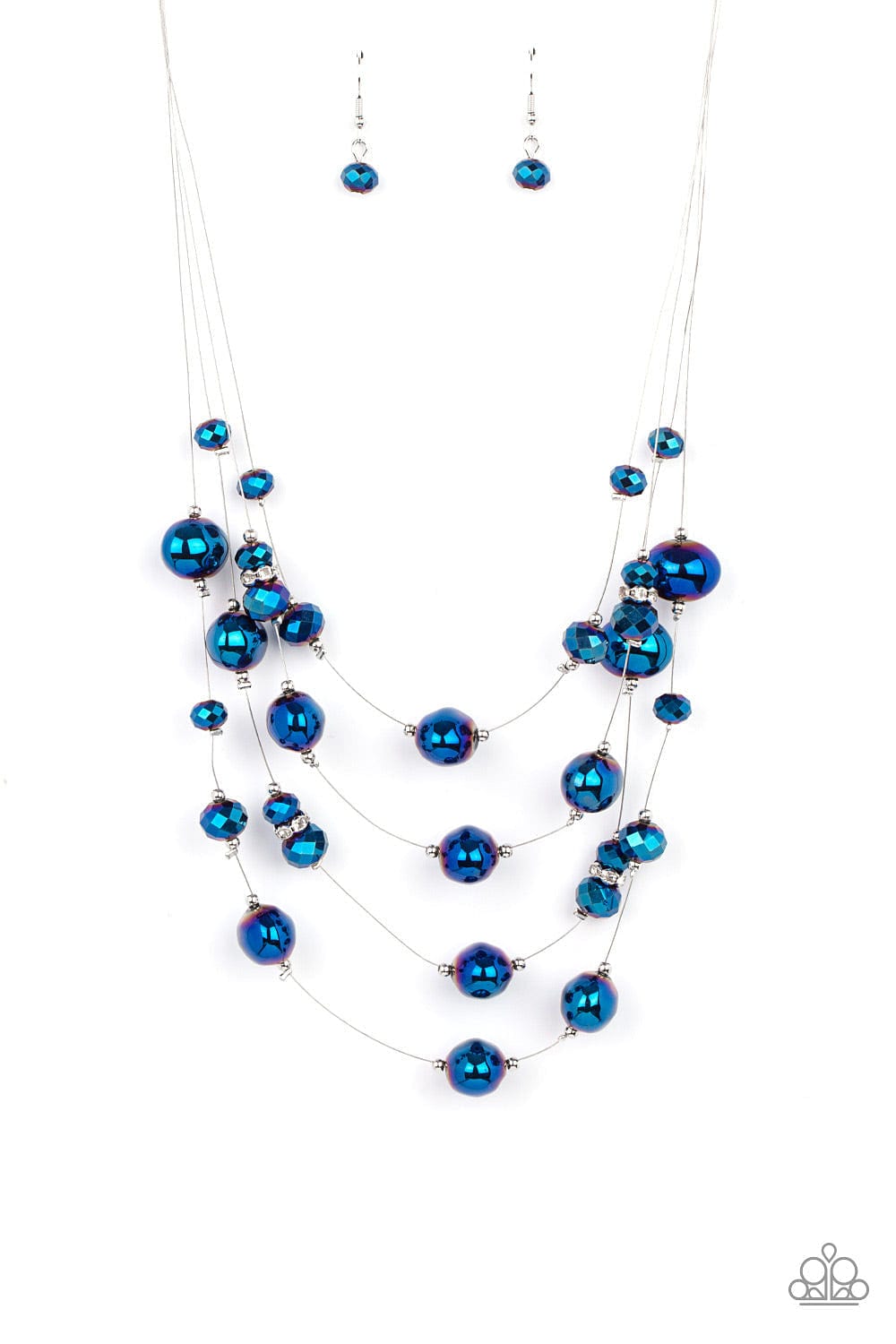 Paparazzi Accessories Necklace Cosmic Real Estate - Blue