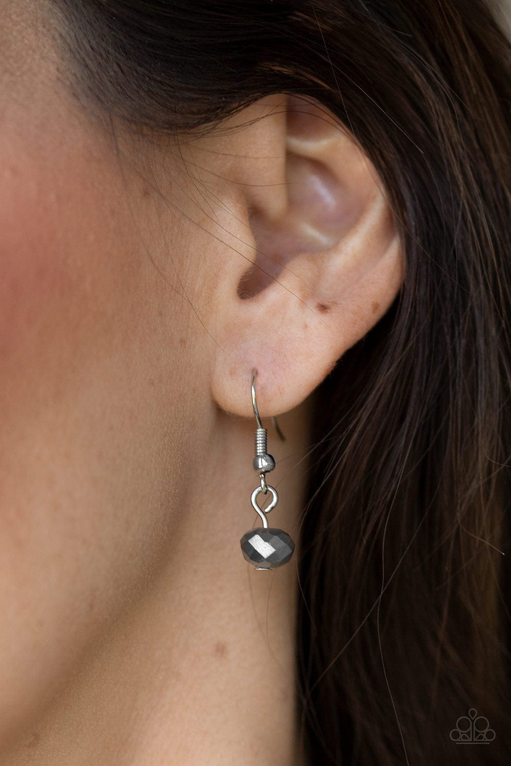 Paparazzi Accessories Necklace Crystal Carriages - Silver