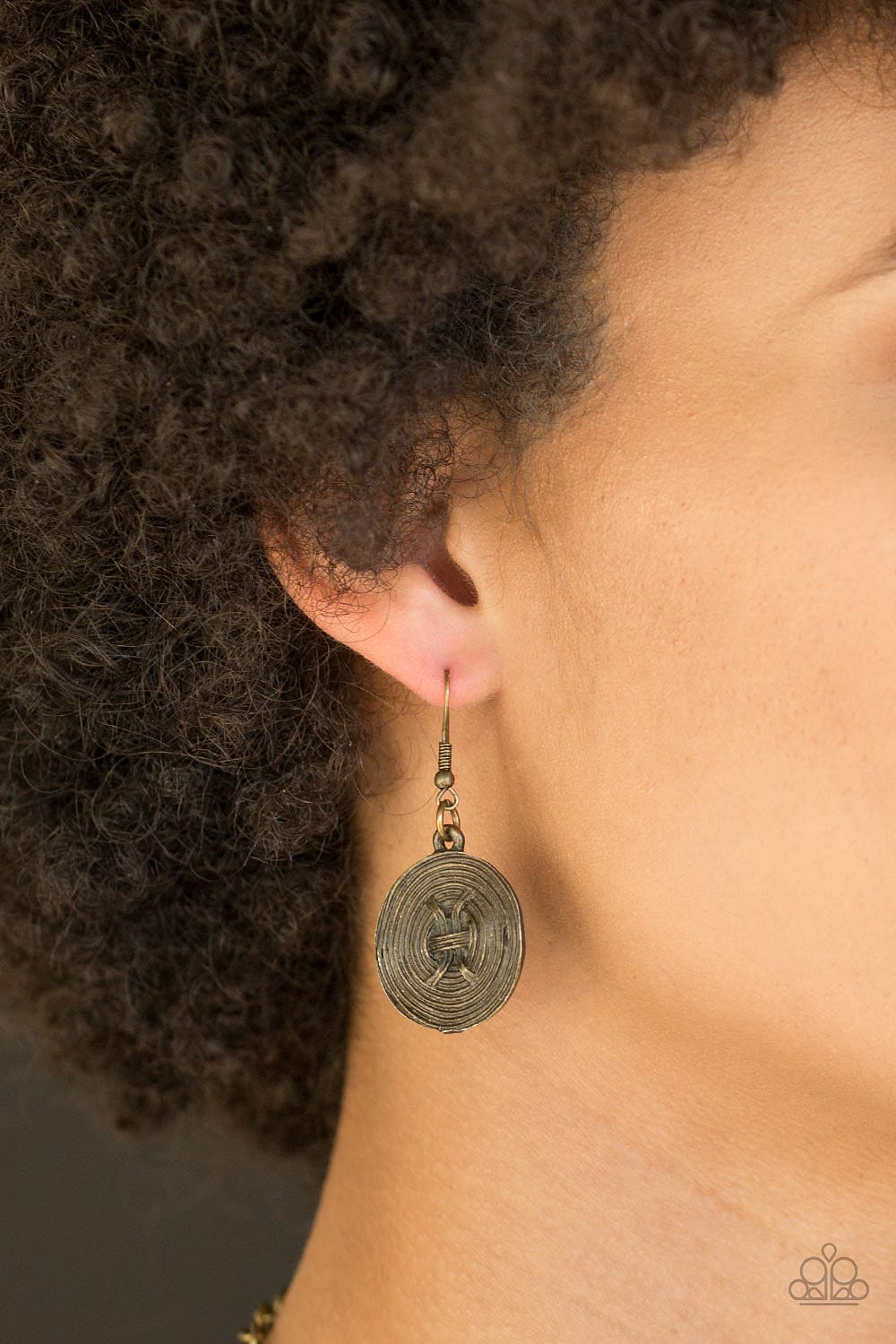 Paparazzi Accessories Necklace Deserves A Medal - Brass