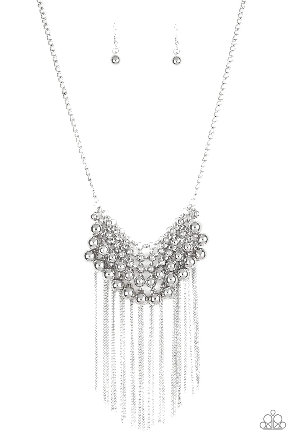 Paparazzi Accessories Necklace DIVA-de and Rule - Silver