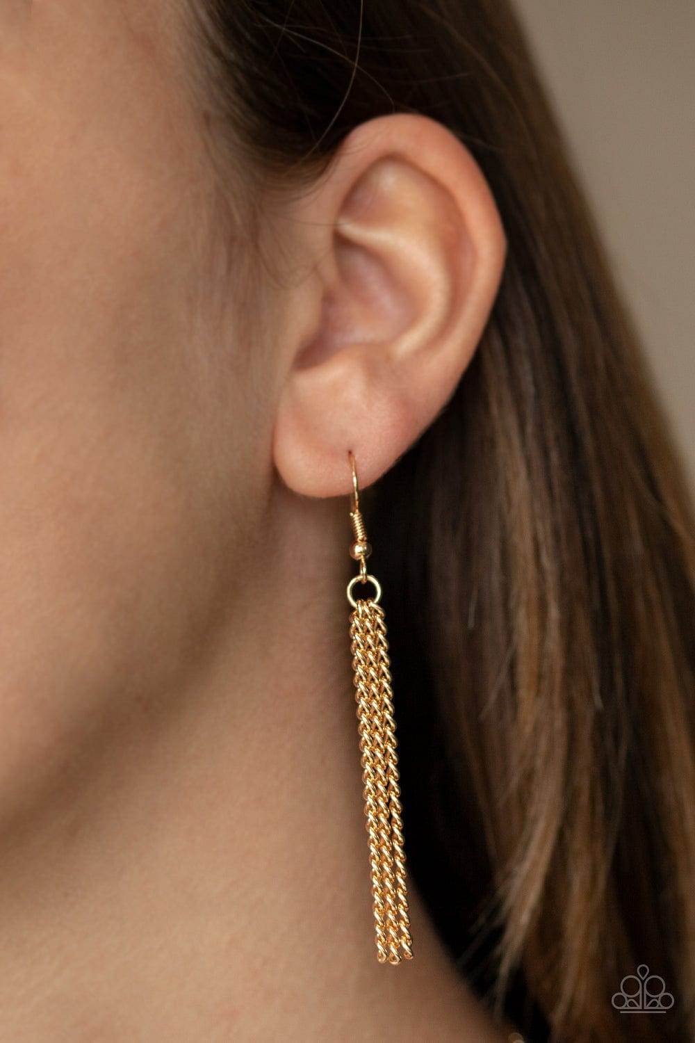 Paparazzi Accessories Necklace Fanned Out Fashion - Gold