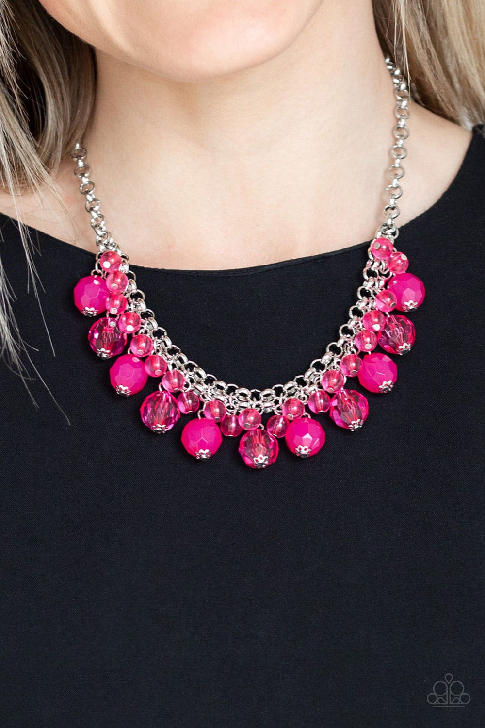 Paparazzi Accessories Necklace Fiesta Fabulous - Pink