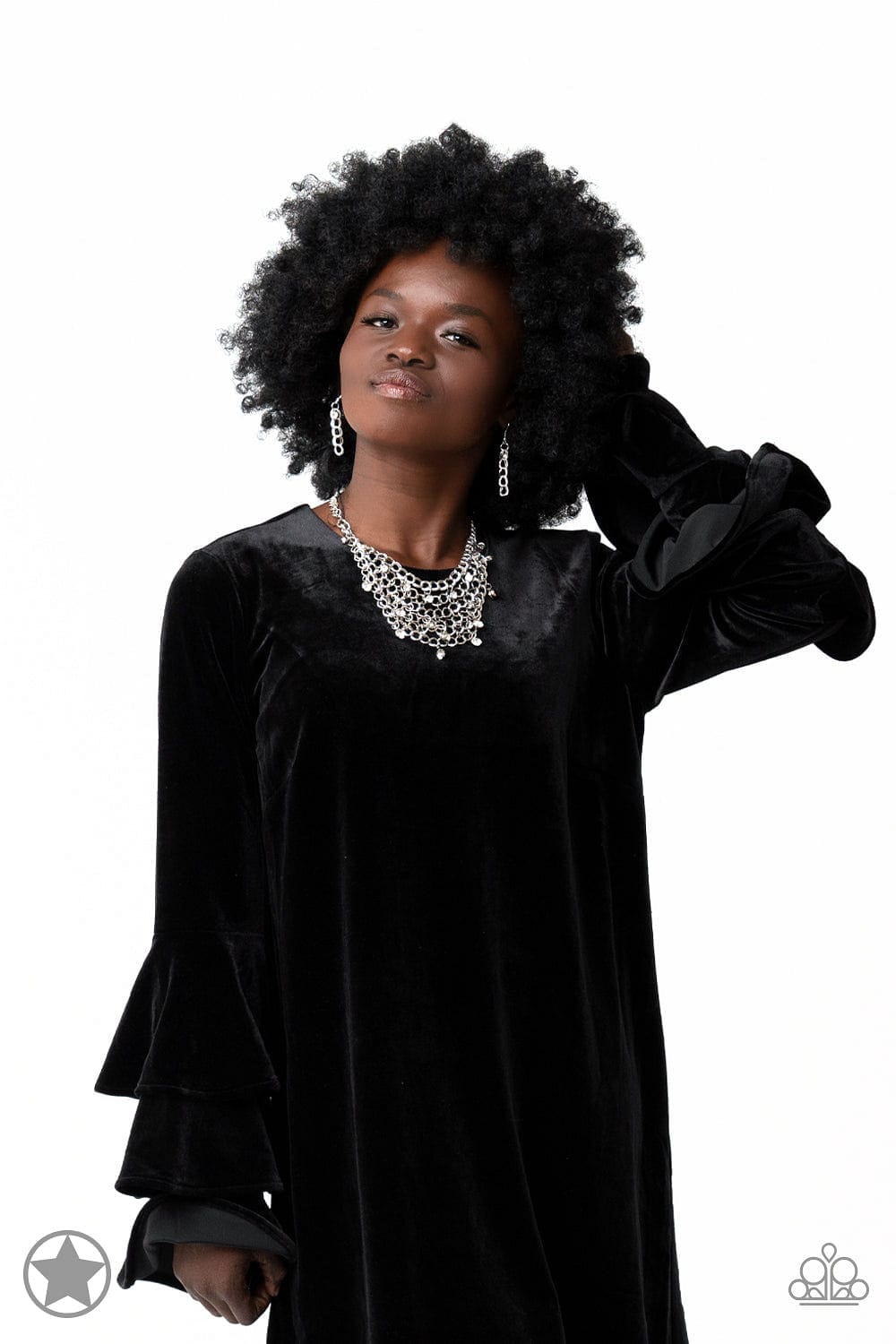 Paparazzi Accessories Necklace Fishing for Compliments - Silver