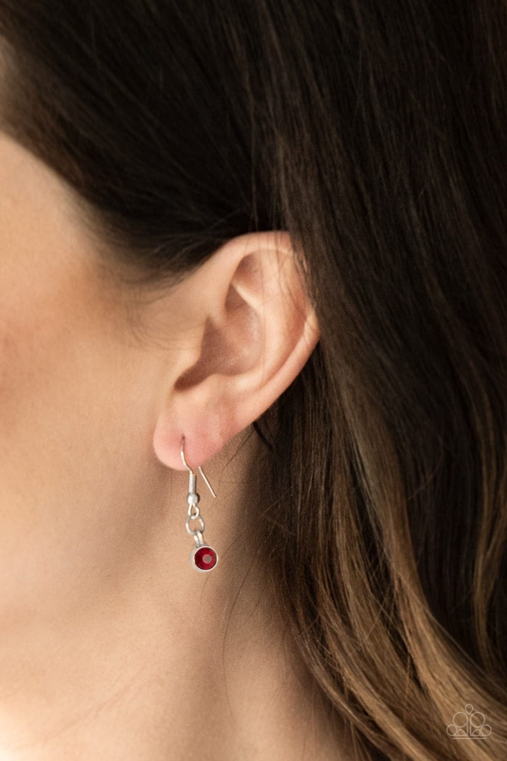 Paparazzi Accessories Necklace Gather Around Gorgeous - Red