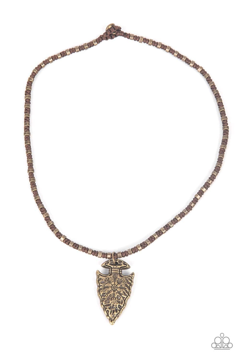 Paparazzi Accessories Necklace Get Your ARROWHEAD in the Game - Brass