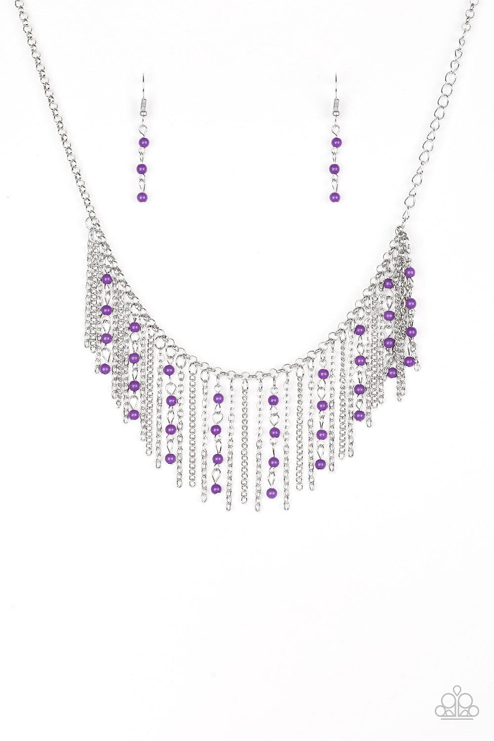Paparazzi Accessories Necklace Harlem Hideaway - Purple