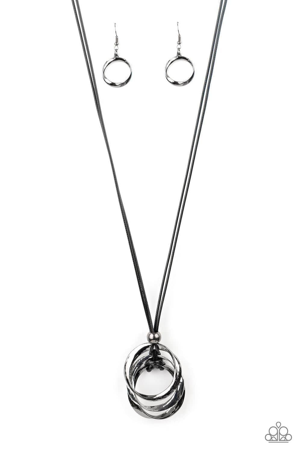 Paparazzi Accessories Necklace Harmonious Hardware - Black