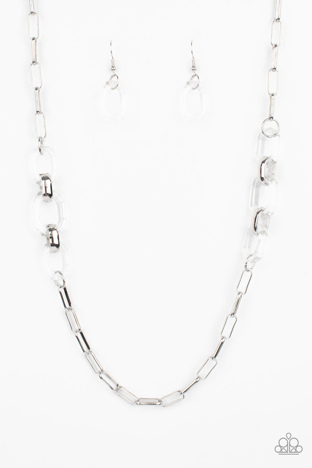 Paparazzi Accessories Necklace Have I Made Myself Clear? - White