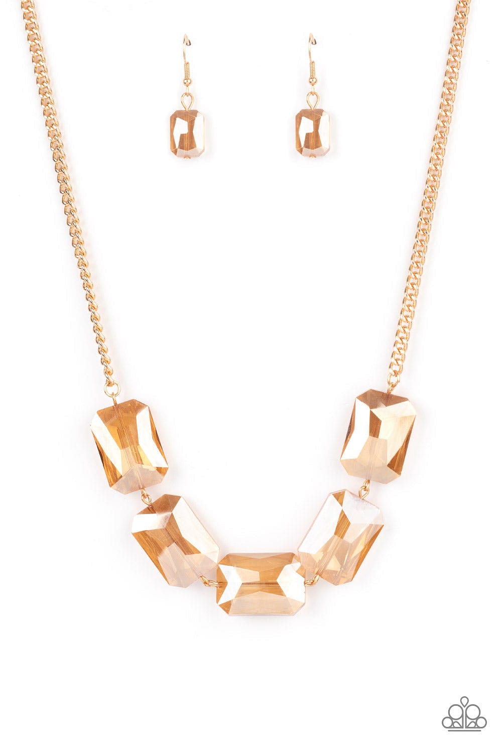 Paparazzi Accessories Necklace Heard It On The HEIR-Waves - Gold