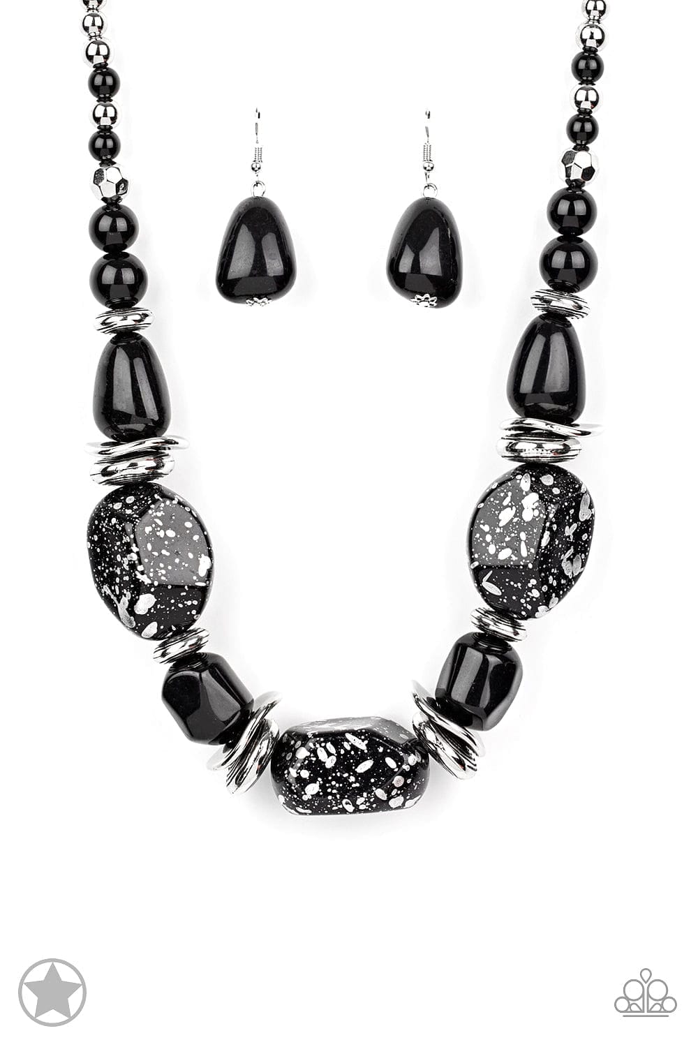 Paparazzi Accessories Necklace In Good Glazes - Black