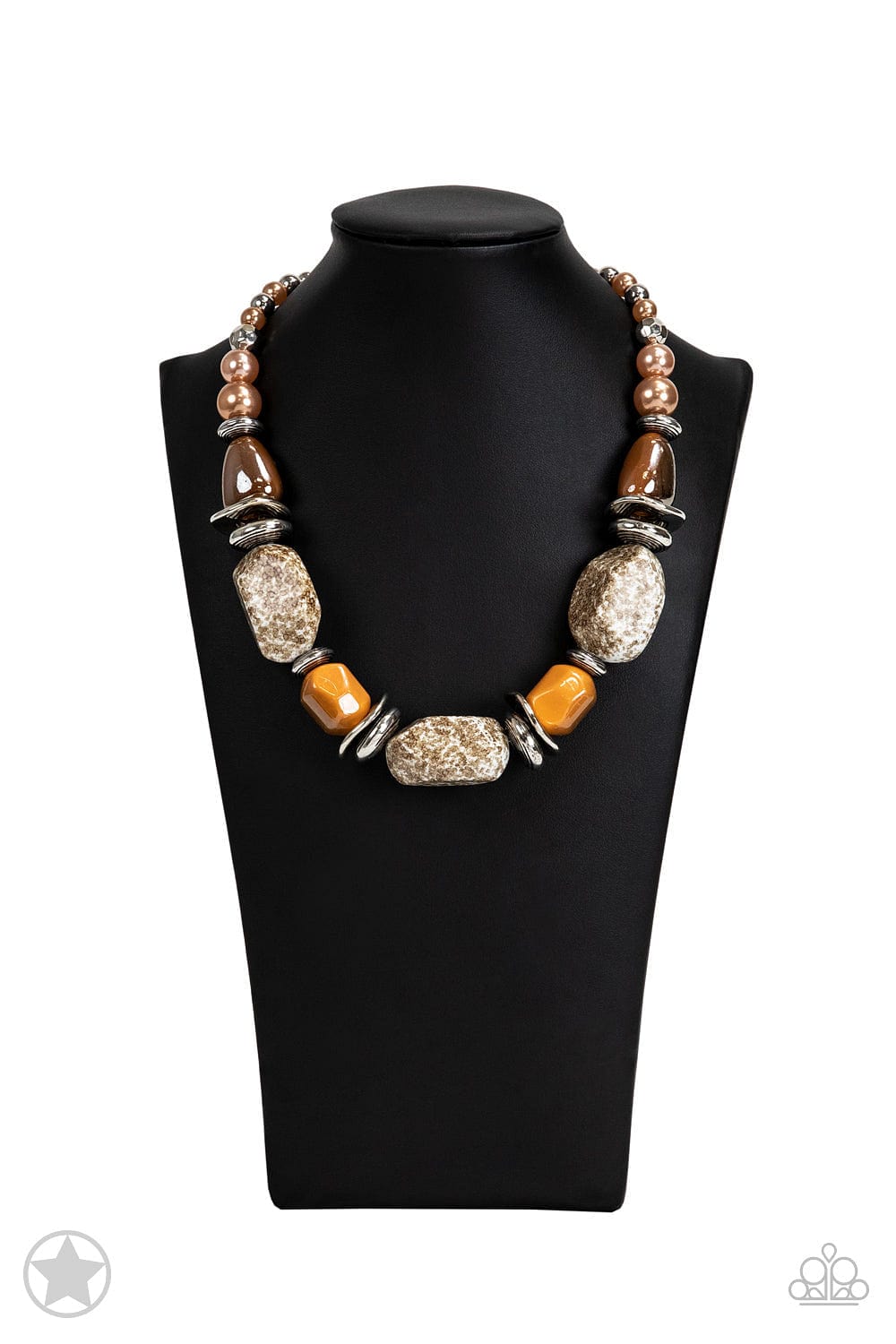 Paparazzi Accessories Necklace In Good Glazes - Peach