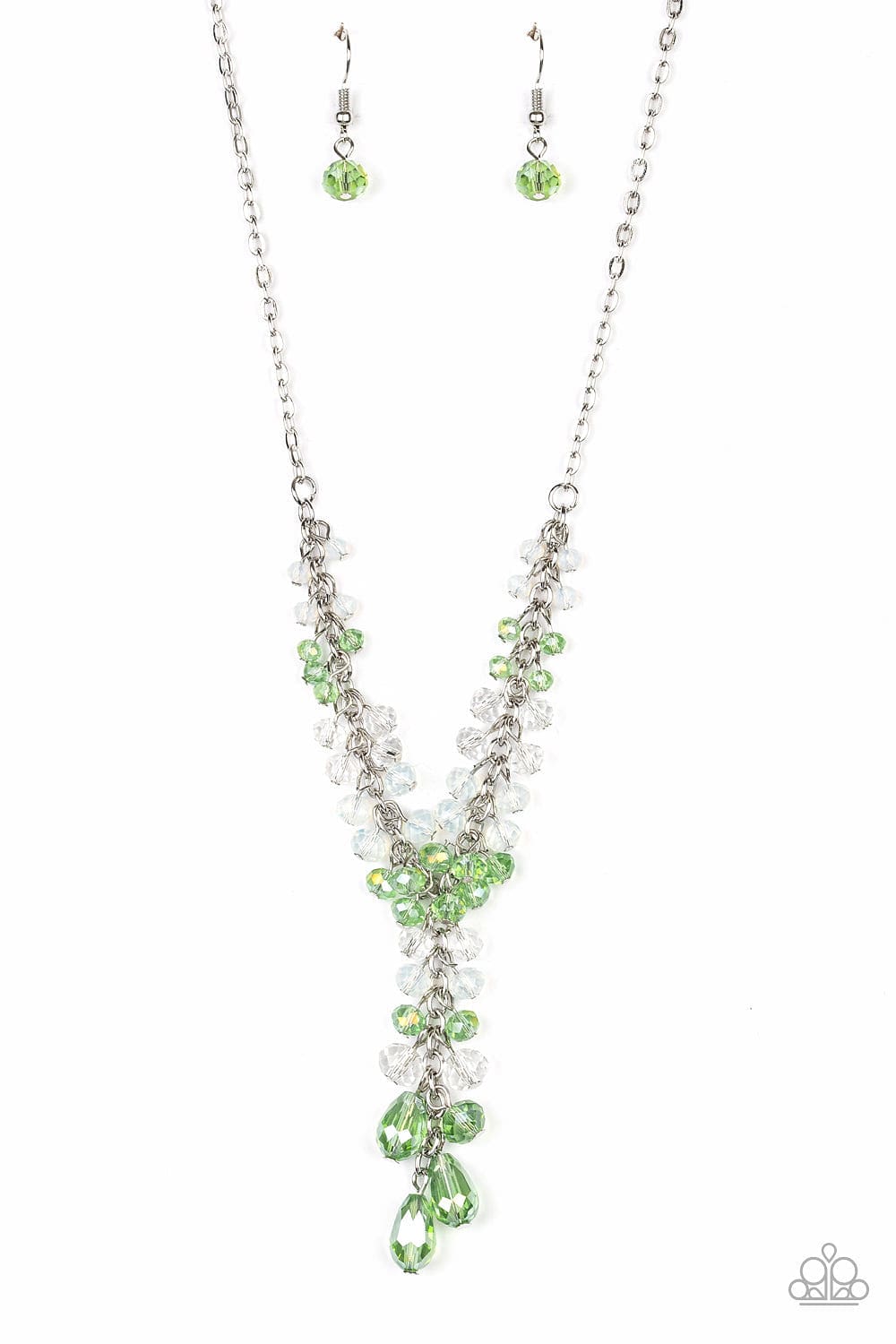 Paparazzi Accessories Necklace Iridescent Illumination - Green