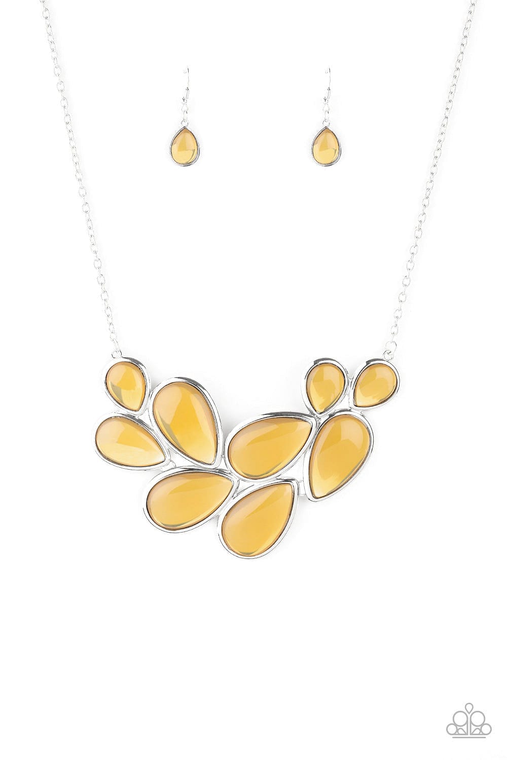 Paparazzi Accessories Necklace Iridescently Irresistible - Yellow
