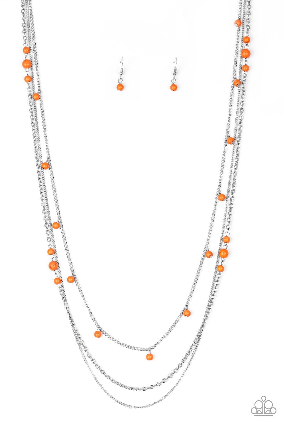 Paparazzi Accessories Necklace Laying The Groundwork - Orange