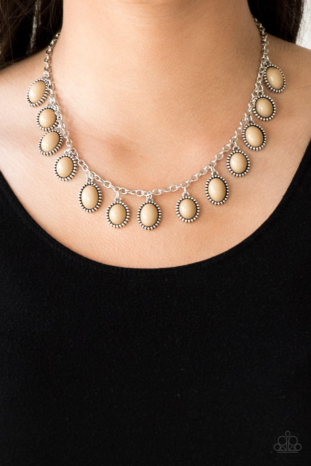 Paparazzi Accessories Necklace Make Some ROAM! - Brown