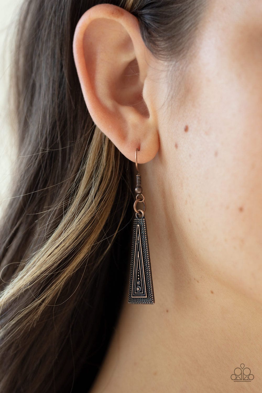 Paparazzi Accessories Necklace Metro Mane - Copper