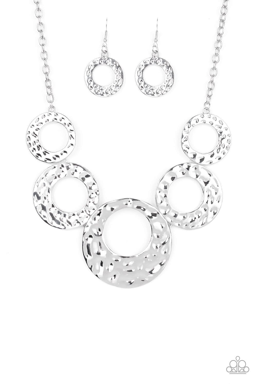 Paparazzi Accessories Necklace Mildly Metro - Silver