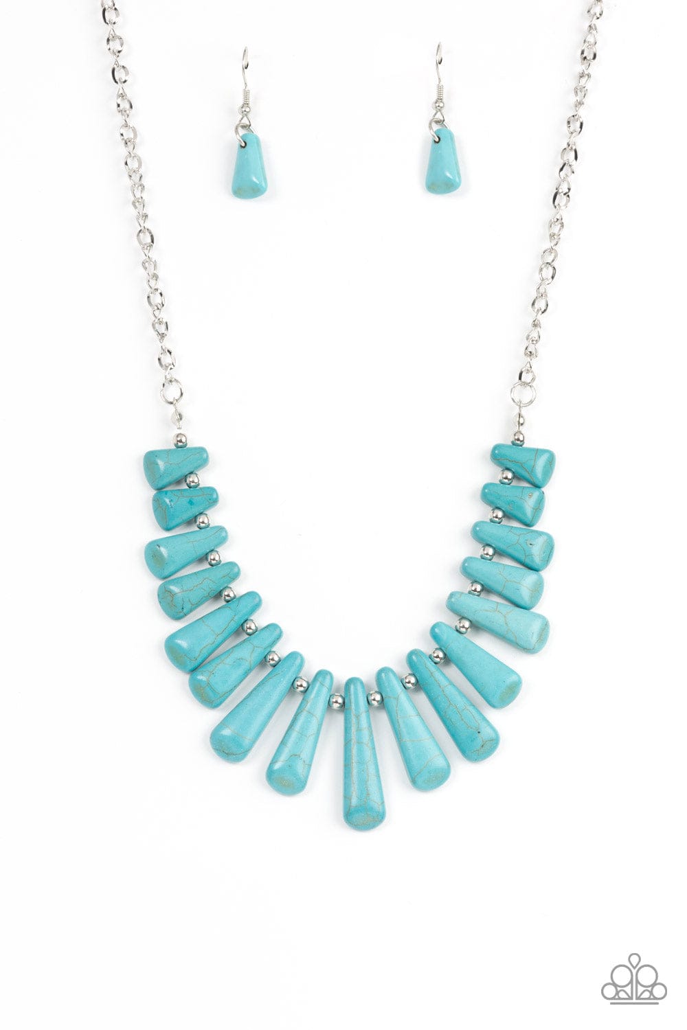 Paparazzi Accessories Necklace Mojave Empress - Blue