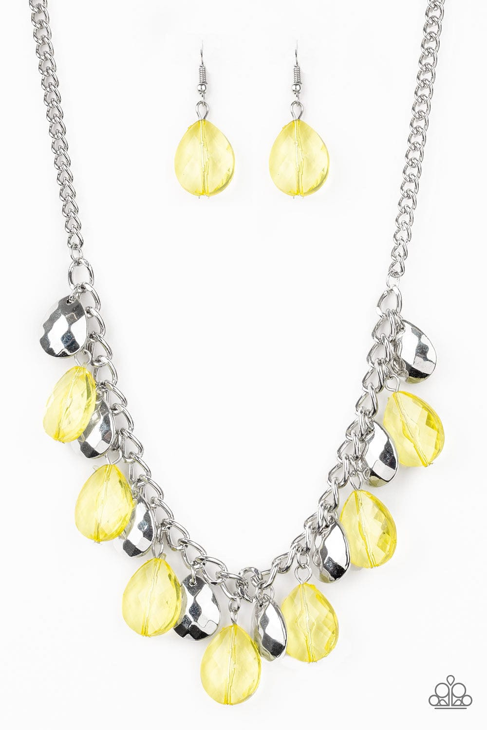 Paparazzi Accessories Necklace No Tears Left To Cry - Yellow