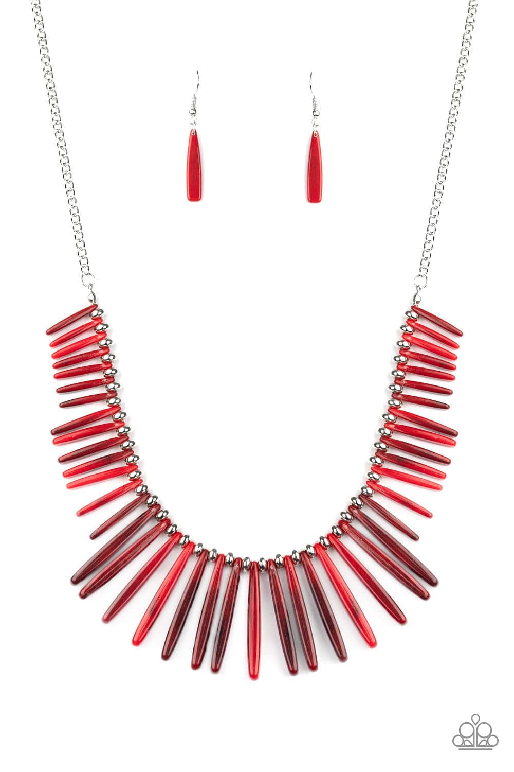Paparazzi Accessories Necklace Out of My Element - Red
