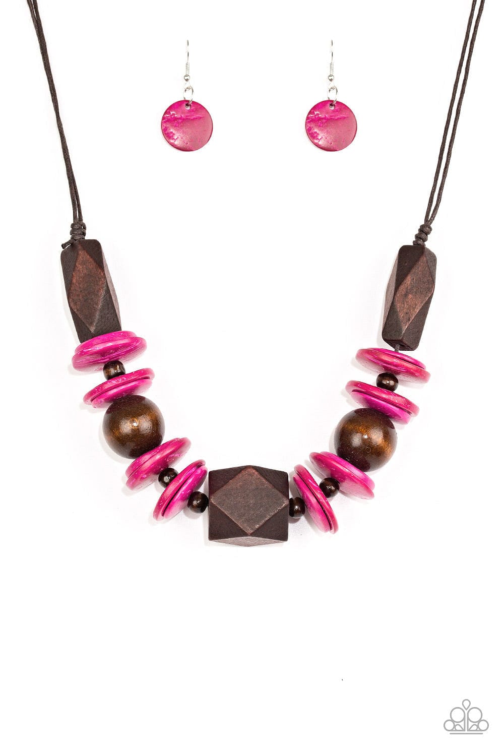Paparazzi Accessories Necklace Pacific Paradise - Pink