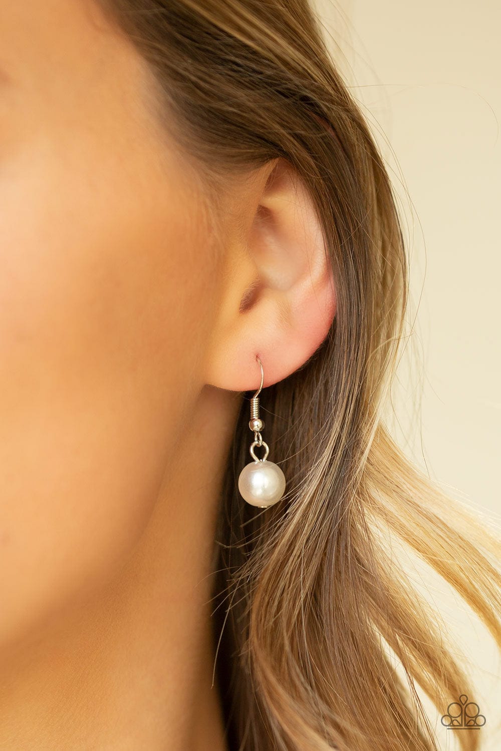 Paparazzi Accessories Necklace Pearl Prodigy - White