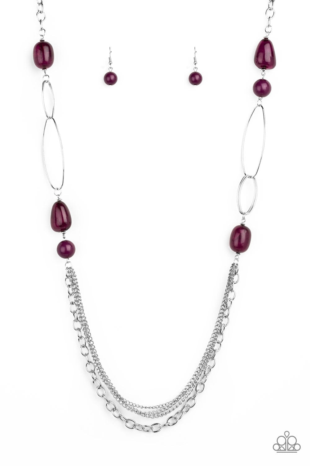 Paparazzi Accessories Necklace Pleasant Promenade - Purple