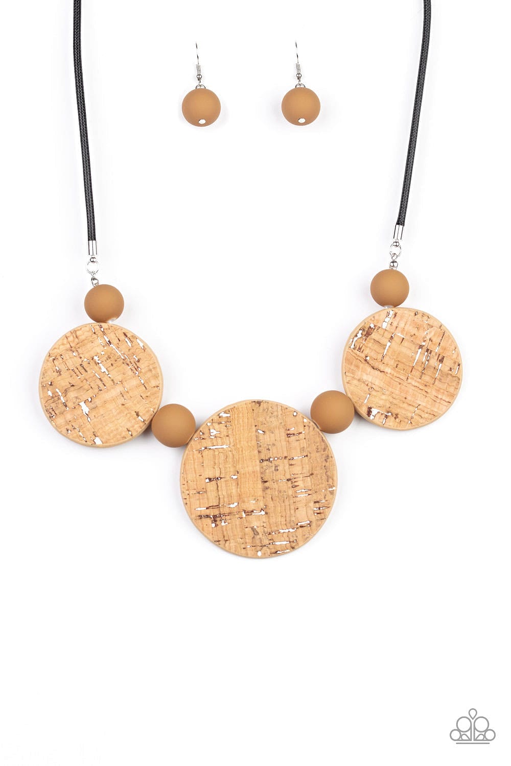 Paparazzi Accessories Necklace Pop The Cork - White