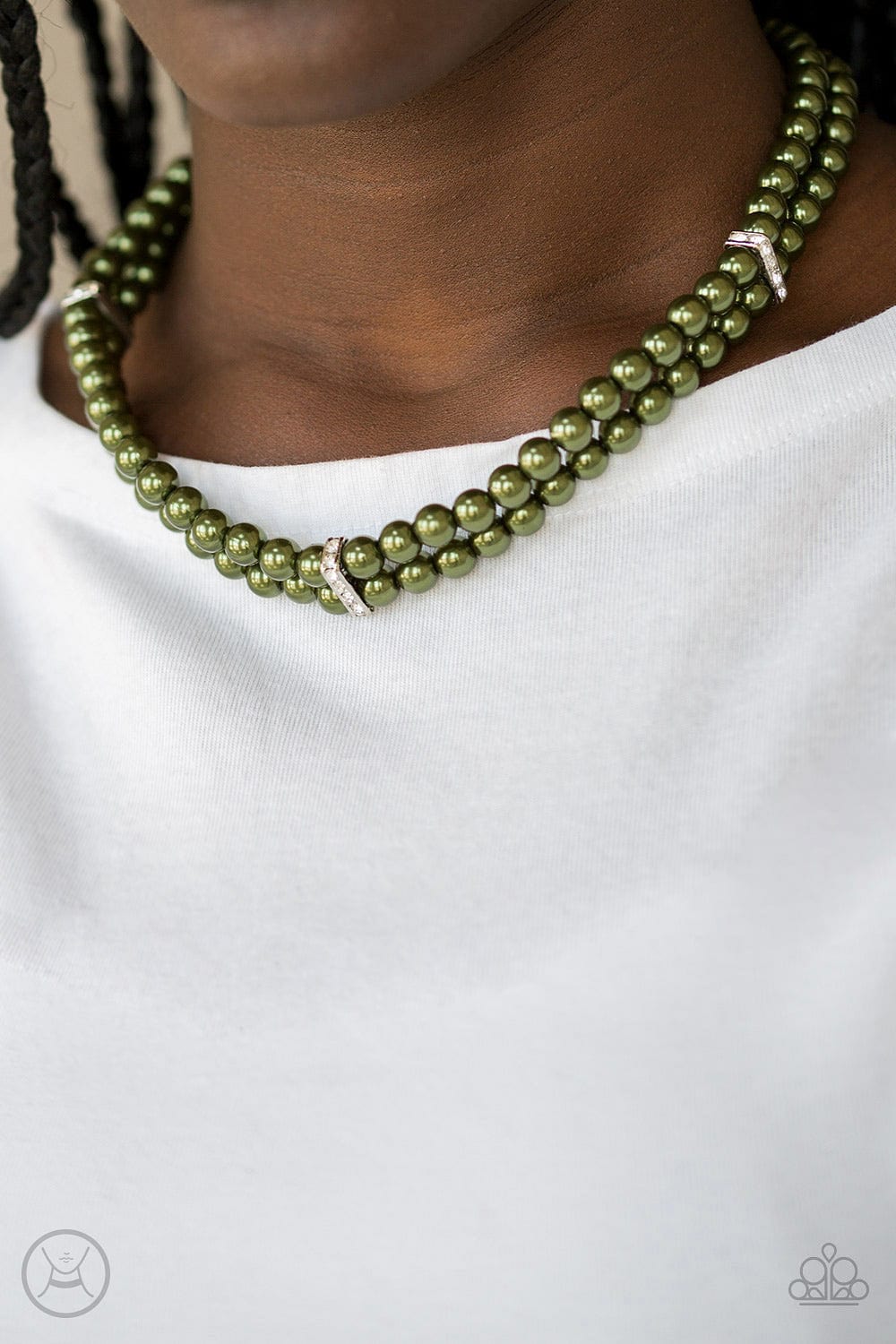 Paparazzi Accessories Necklace Put On Your Party Dress - Green