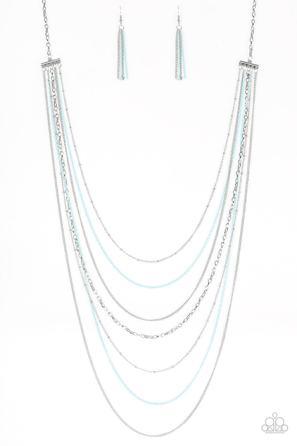 Paparazzi Accessories Necklace Radical Rainbows - Blue