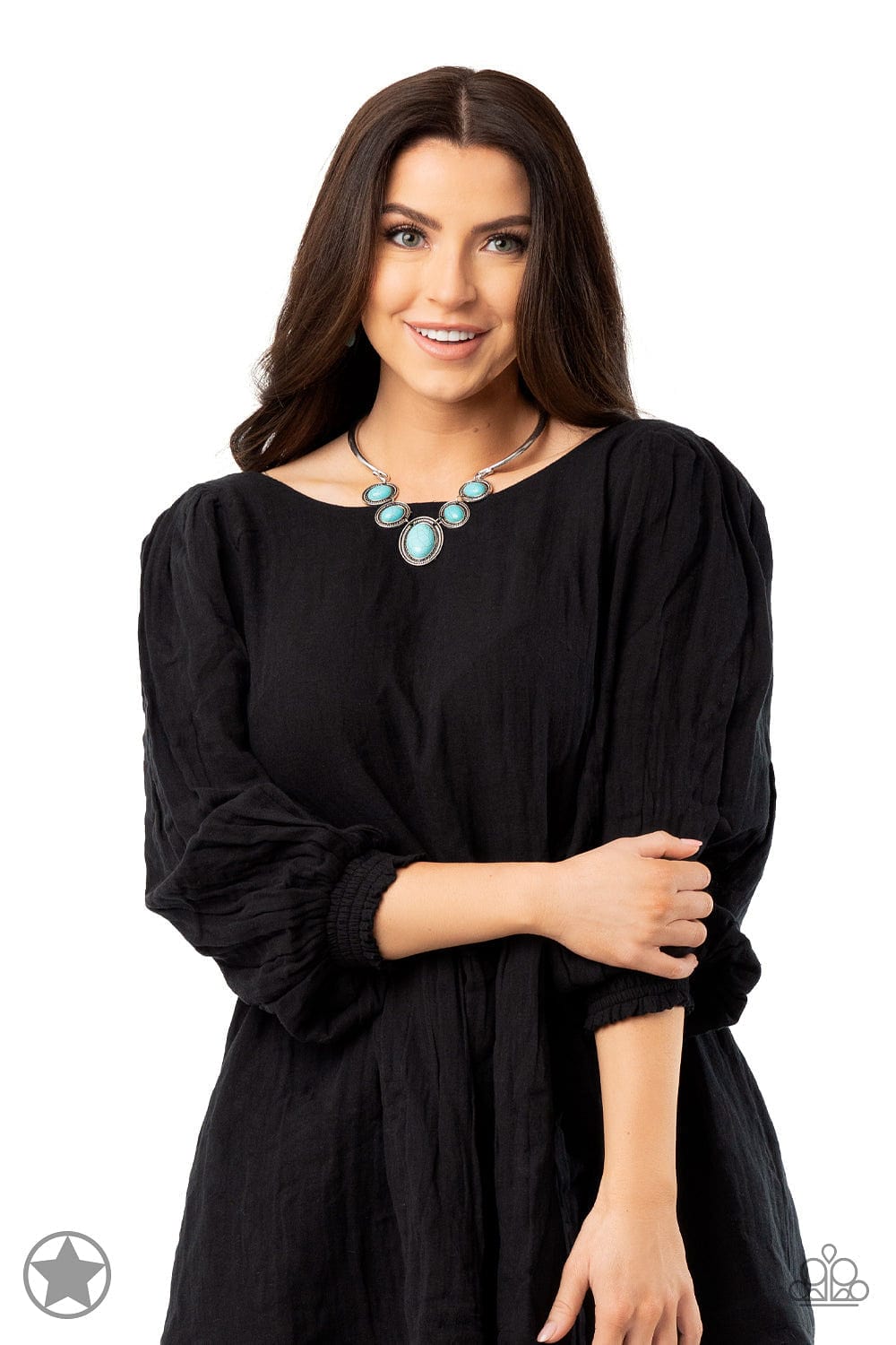 Paparazzi Accessories Necklace River Ride - Blue