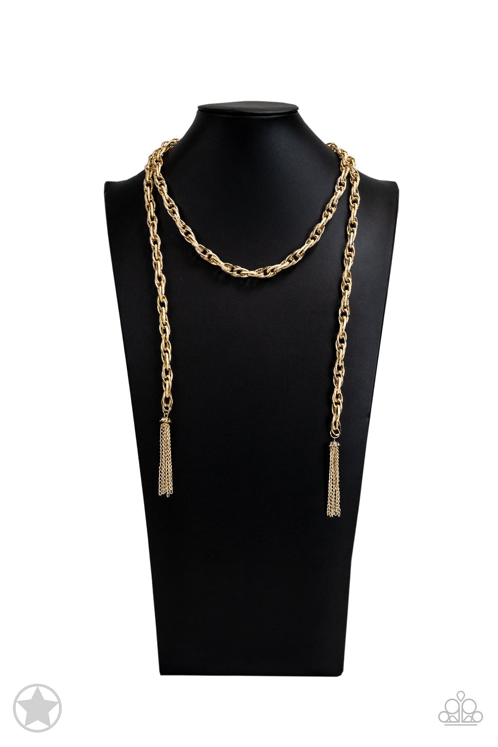 Paparazzi Accessories Necklace SCARFed for Attention - Gold