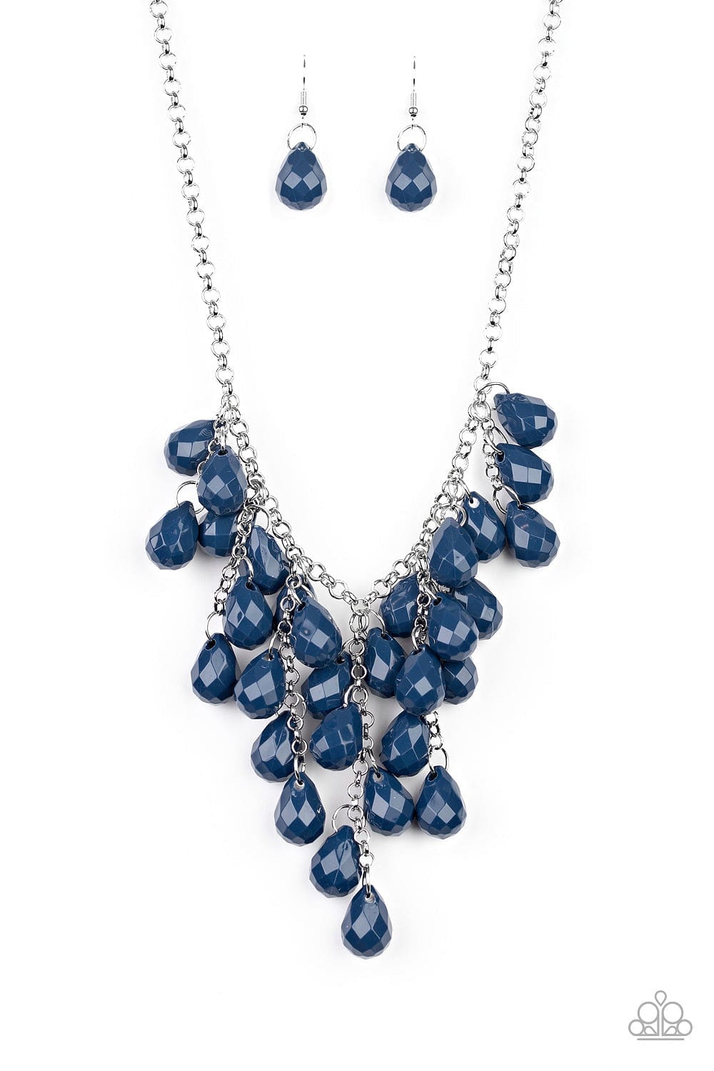 Paparazzi Accessories Necklace Serenely Scattered - Blue