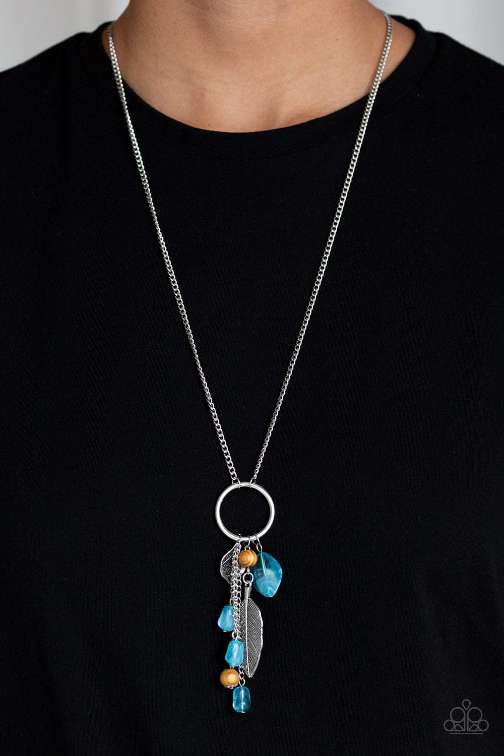 Paparazzi Accessories Necklace Sky High Style - Blue