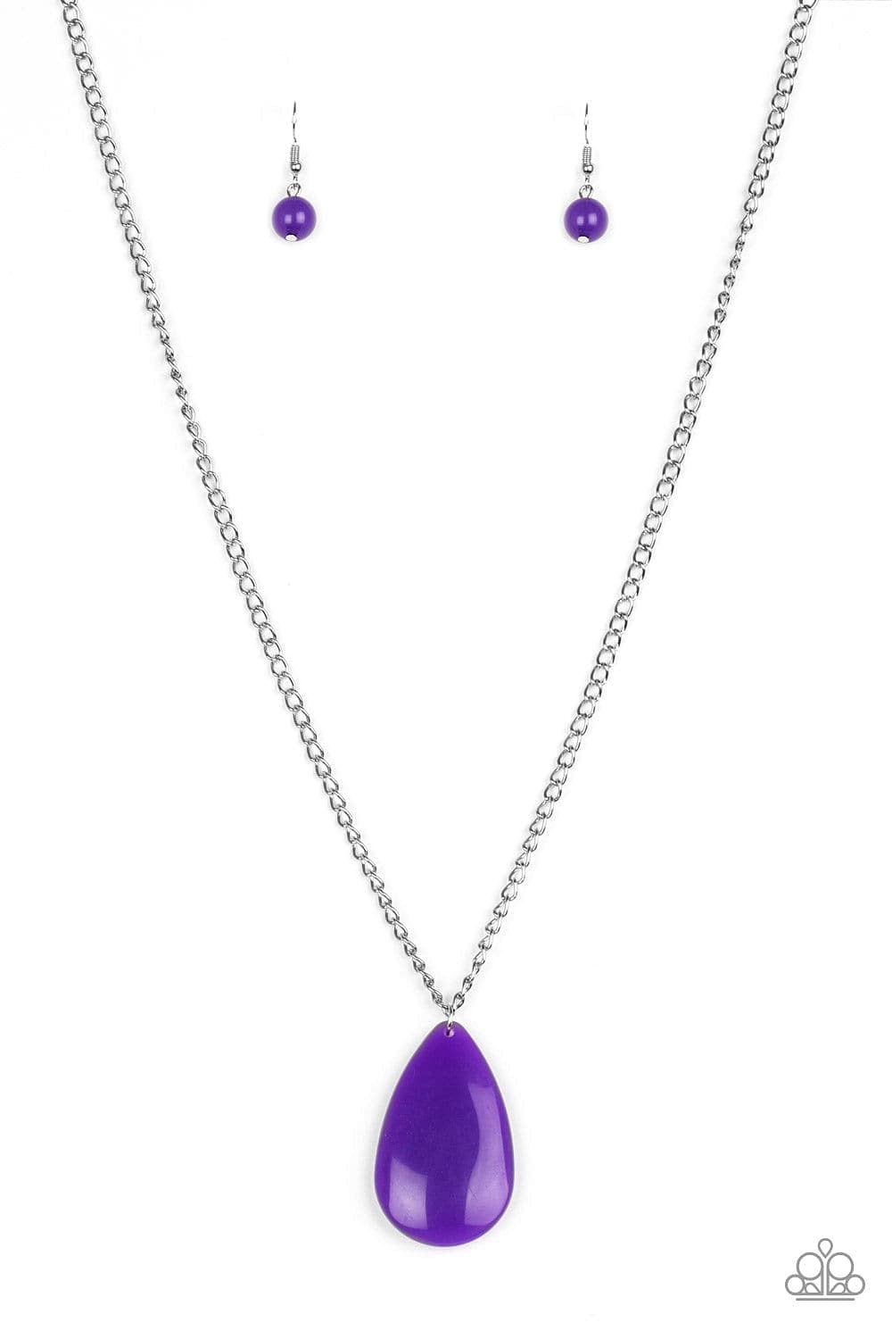 Paparazzi Accessories Necklace So Pop-YOU-lar - Purple