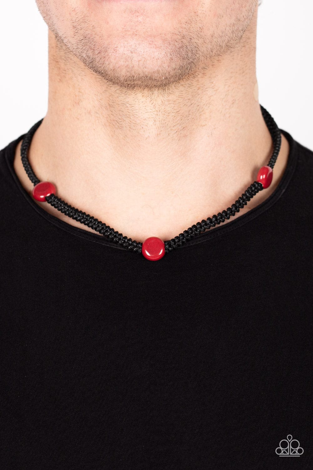 Paparazzi Accessories Necklace SoCal Style - Red