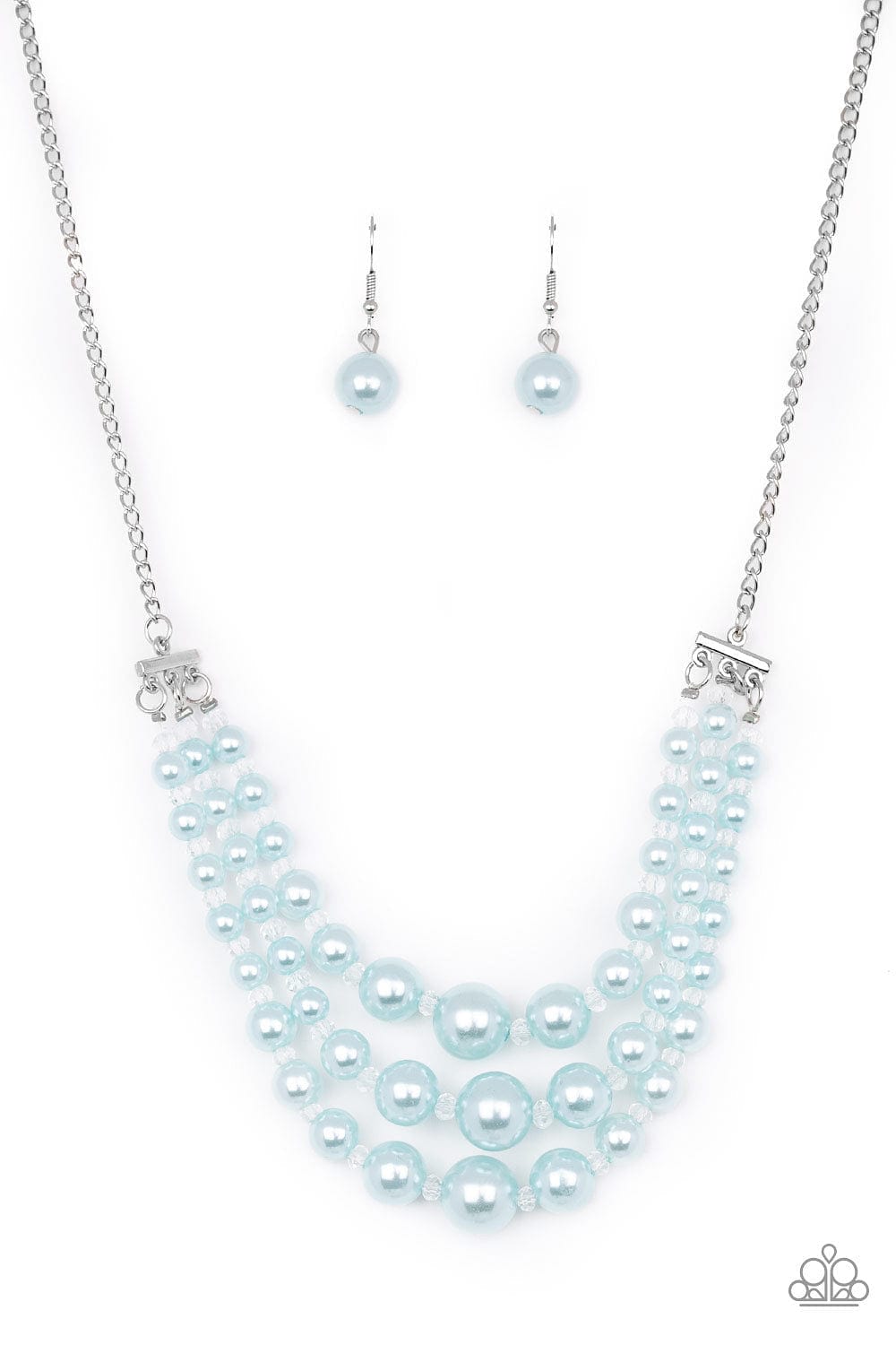 Paparazzi Accessories Necklace Spring Social - Blue