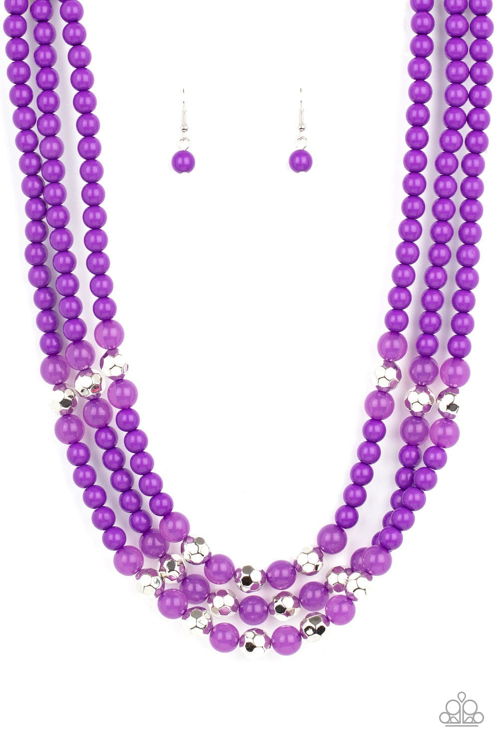 Paparazzi Accessories Necklace STAYCATION All I Ever Wanted - Purple