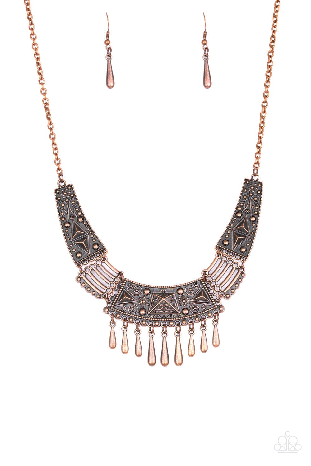 Paparazzi Accessories Necklace STEER It Up - Copper