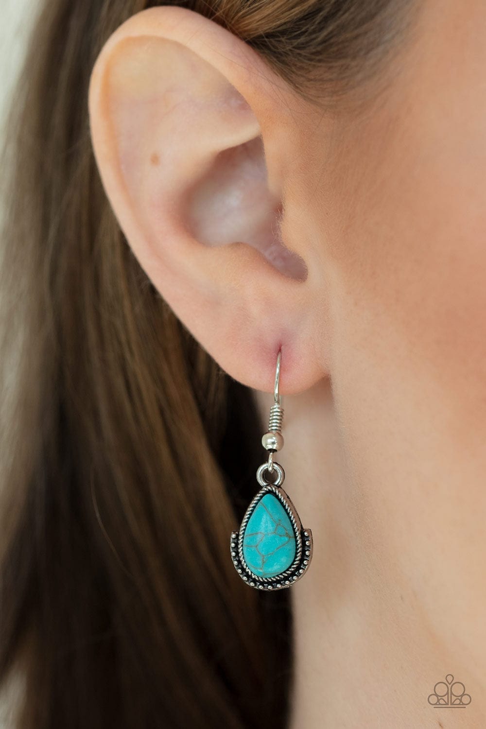 Paparazzi Accessories Necklace Stone Monument - Blue