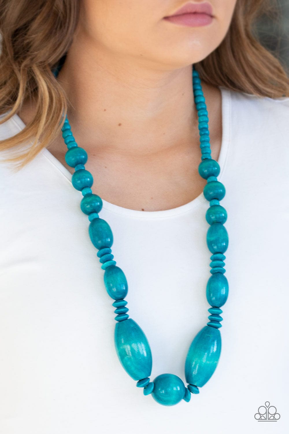 Paparazzi Accessories Necklace Summer Breezin - Blue