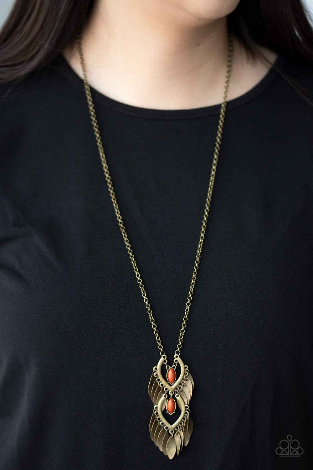 Paparazzi Accessories Necklace Summer SOUL-stice - Brown