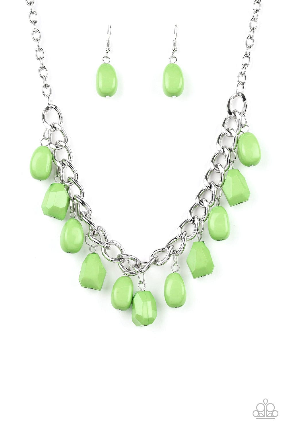 Paparazzi Accessories Necklace Take The COLOR Wheel! - Green