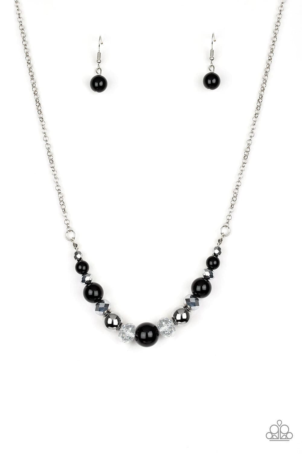 Paparazzi Accessories Necklace The Big-Leaguer - Black