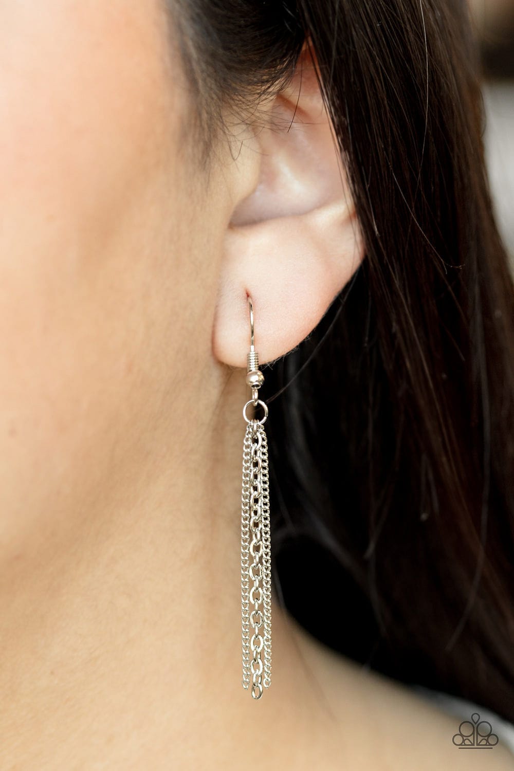 Paparazzi Accessories Necklace Towering Twinkle - White