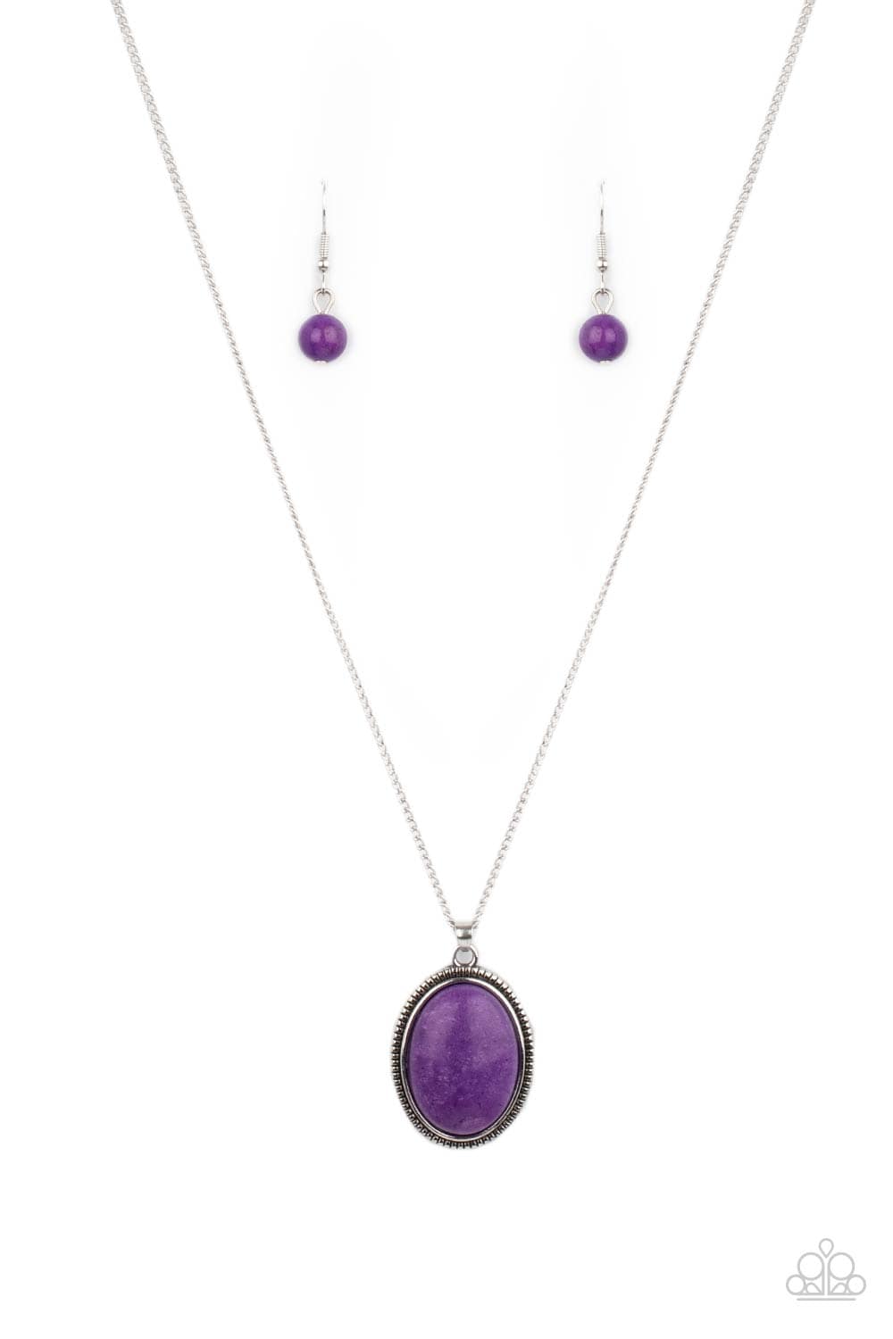 Paparazzi Accessories Necklace Tranquil Talisman - Purple